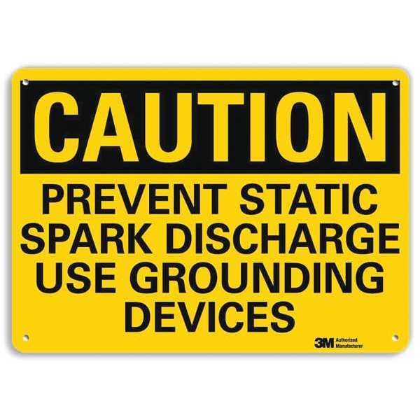 Safety Sign, 7 in Height, 10 in Width, Aluminum, Vertical Rectangle, English, U4-1607-RA_10X7