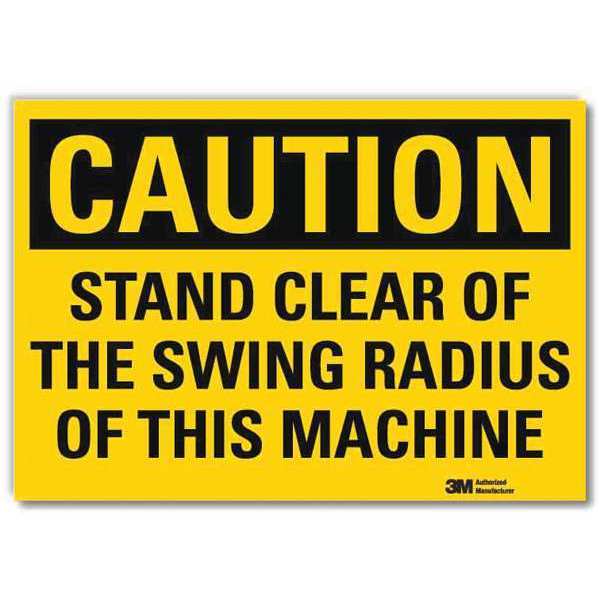Safety Sign, 10 in H, 14 in W, Reflective Sheeting, Horizontal Rectangle, English, U4-1679-RD_14X10
