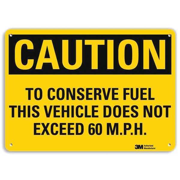 Reflective Traffic Safety Sign, 7 in H, 10 in W, Plastic, Vertical Rectangle, U4-1733-RA_10X7