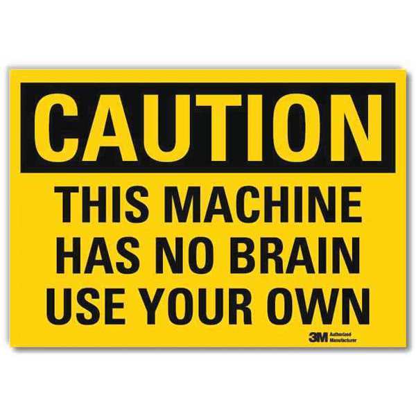 Safety Sign, 10 in H, 14 in W, Reflective Sheeting, Horizontal Rectangle, English, U4-1710-RD_14X10
