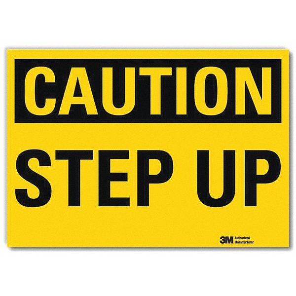 Safety Sign, 10 in H, 14 in W, Reflective Sheeting, Horizontal Rectangle, English, U4-1690-RD_14X10