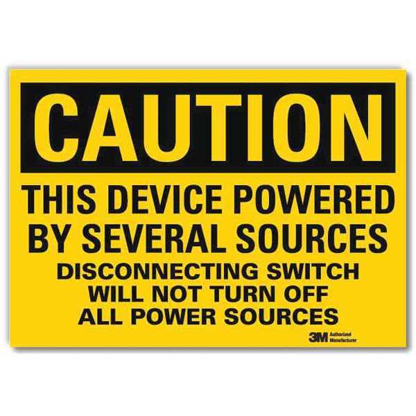 Safety Sign, 7 in Height, 10 in W, Reflective Sheeting, Vertical Rectangle, English, U4-1704-RD_10X7