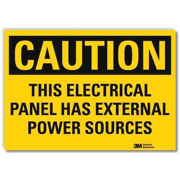 Safety Sign, 5 in H, 7 in Width, Reflective Sheeting, Horizontal Rectangle, English, U4-1707-RD_7X5