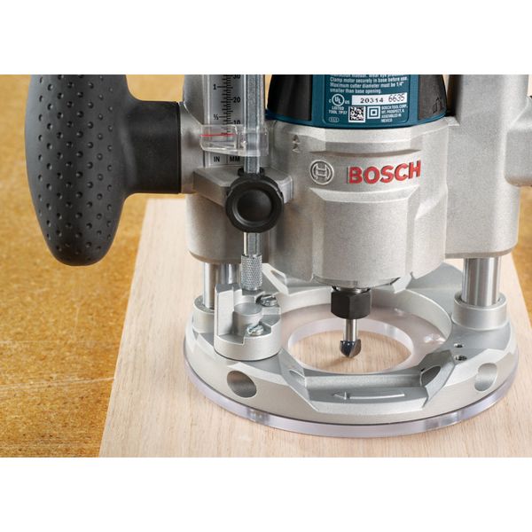 Plunger Router, 11in L.9in W., 6in D.