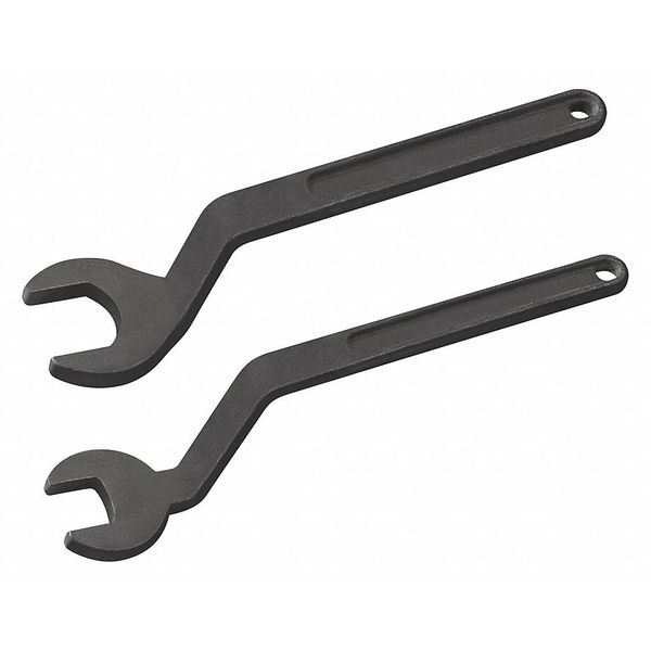 Offset Router Bit Wrench Set, 8 in L.