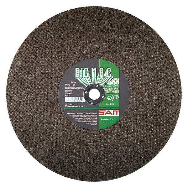 SAIT 23462 Big M.A.C.â¢ Masonry, Asphalt, Concrete Large Diameter Portable Saw Cutting Wheels 12