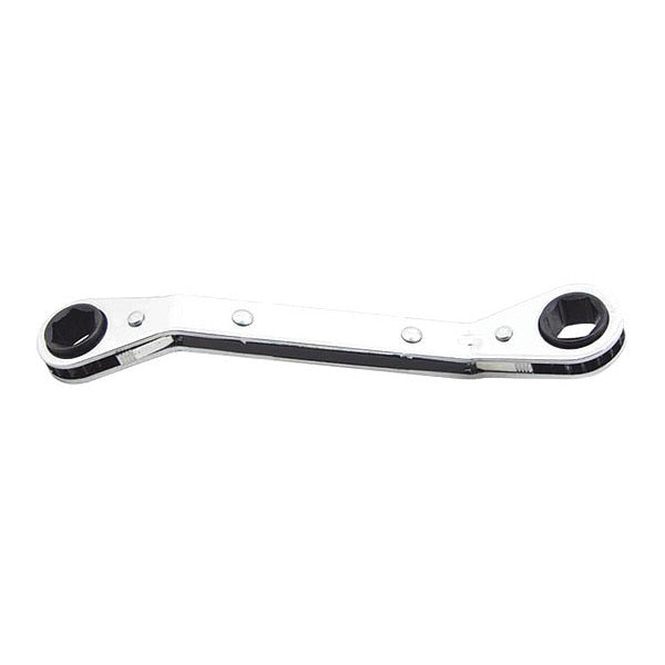 Offset Ratchet Box Wrench 1/2x9/16, 6 Pt