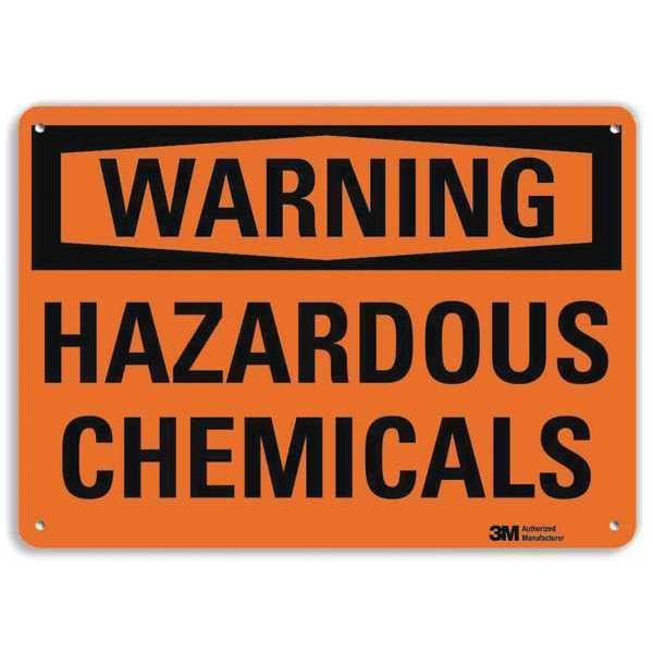 Warning Sign, 7 in H, 10 in W, Vertical Rectangle, English, U6-1109-RA_10X7
