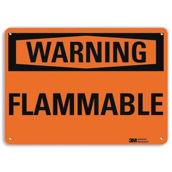 Warning Sign, 7 in H, 10 in W, Vertical Rectangle, English, U6-1089-RA_10X7