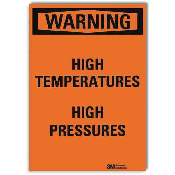 Security Sign, 14 in H, 10 in W, Reflective Sheeting, Vertical Rectangle, English, U6-1118-RD_10X14