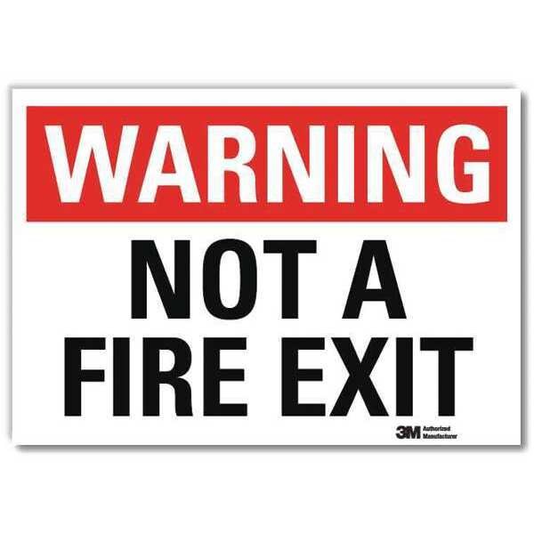 Safety Sign, Black/White, Reflective Vinyl, 7 in Height, 10 in Width, Reflective Sheeting, English
