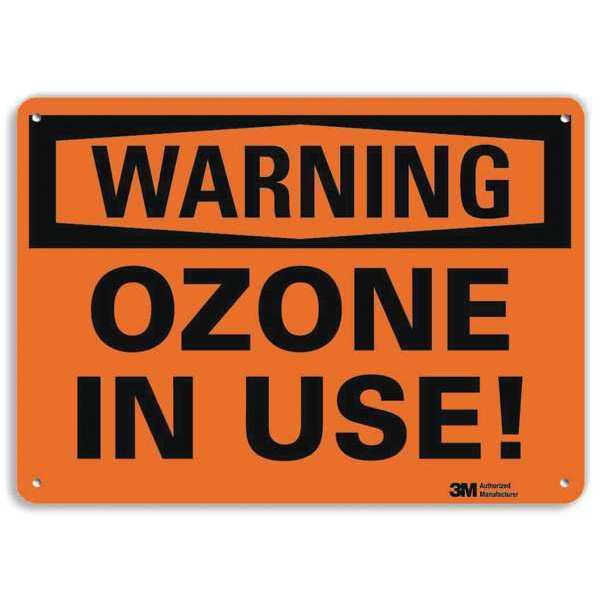 Warning Sign, 7 in H, 10 in W, Vertical Rectangle, English, U6-1192-RA_10X7