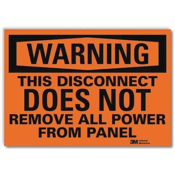 Warning Sign, Machine and Operational, Eng