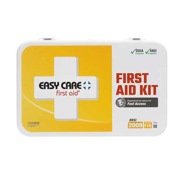 Bulk First Aid kit, Metal, 10 Person