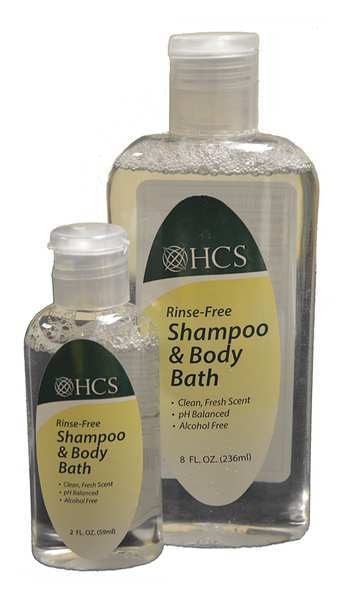 Rinse-Free Shampoo and Body Wash, PK144