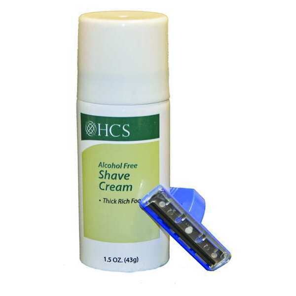 Shaving Cream, Alcohol Free, 1.5 oz., PK144