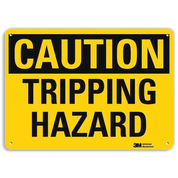 Safety Sign, 7 in Height, 10 in Width, Aluminum, Vertical Rectangle, English, U4-1736-RA_10X7