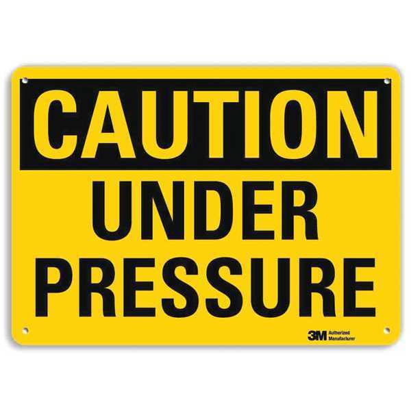 Safety Sign, 7 in Height, 10 in Width, Aluminum, Vertical Rectangle, English, U4-1744-RA_10X7