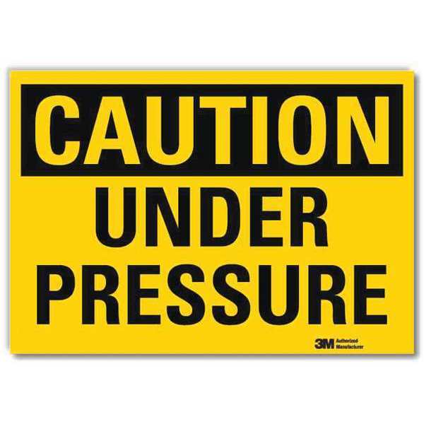 Safety Sign, 5 in H, 7 in Width, Reflective Sheeting, Horizontal Rectangle, English, U4-1744-RD_7X5