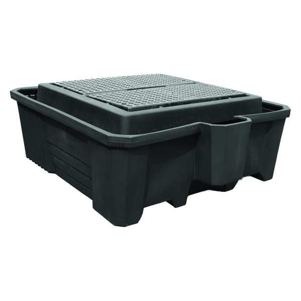 IBC Containment Unit, 385 gal Spill Capacity, 3000 lb., Polyethylene
