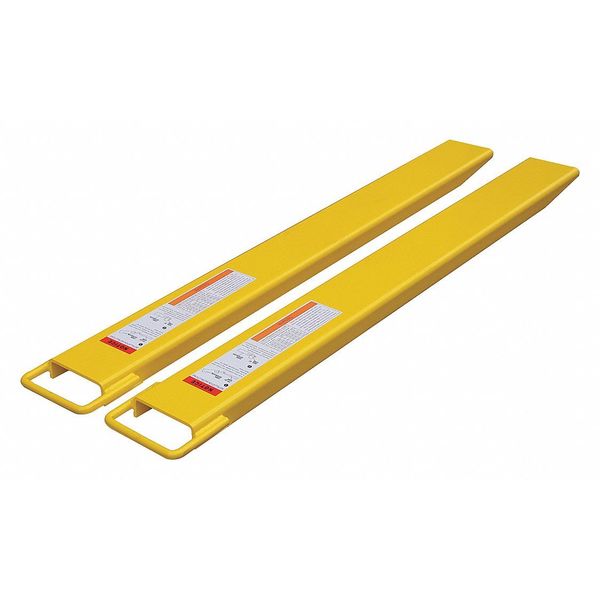 Fork Extensions, 84in.L x 5inW, Strap, PK2