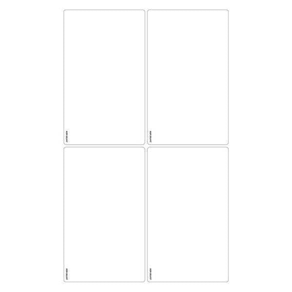 Antistatic Label, 4-1/16 x 6-3/4, PK250