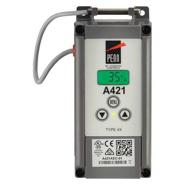 Electronic Temperature Control, Open/Close on Rise, SPDT, 120/240VAC
