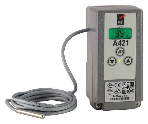 Electronic Temperature Control, Open/Close on Rise, SPDT, 120/240VAC