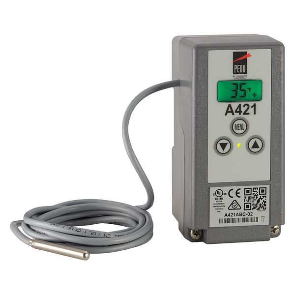 Electronic Temperature Control, Open/Close on Rise, SPDT, 24VAC
