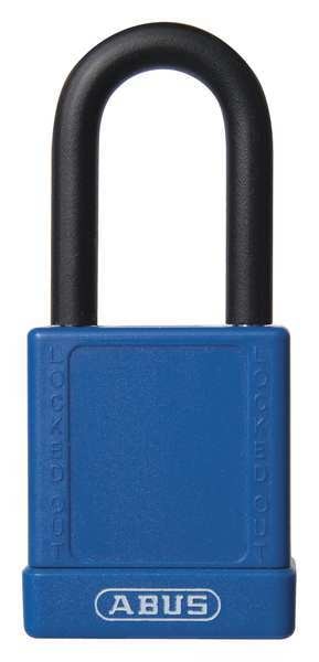 Lockout Padlock, KA, Blue, 1-3/4