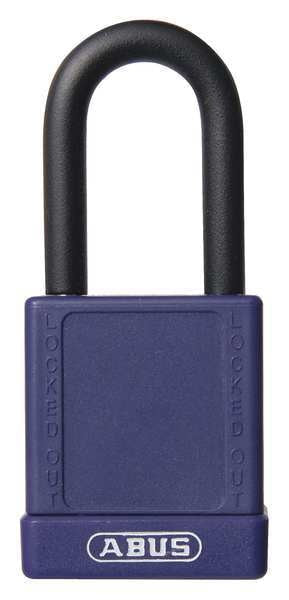 Lockout Padlock, KA, Purple, 1-3/4