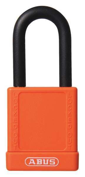 Lockout Padlock, KA, Orange, 1-3/4