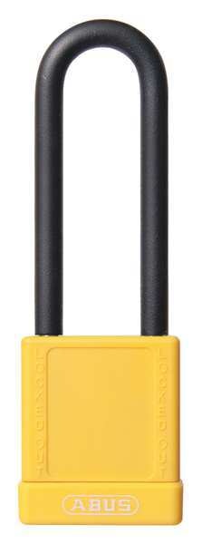 Lockout Padlock, KA, Yellow, 1-3/4