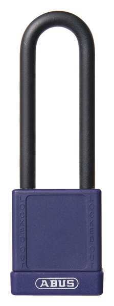 Lockout Padlock, KA, Purple, 1-3/4