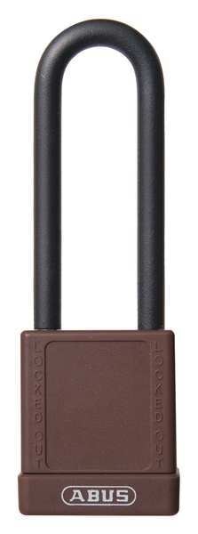 Lockout Padlock, KA, Brown, 1-3/4