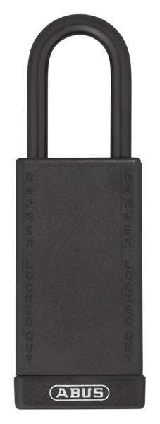 Lockout Padlock, KD, Black, 3