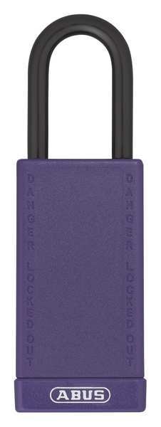 Lockout Padlock, KA, Purple, 3