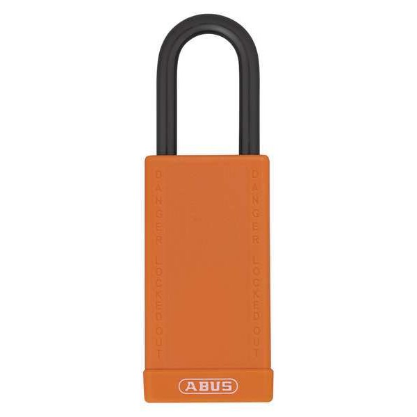 Lockout Padlock, KA, Orange, 3
