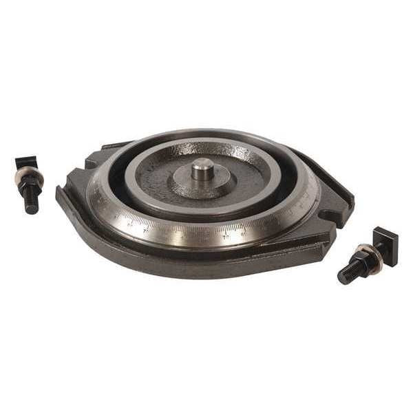 Vise Base, Swivel, Slotted, 13 in. L