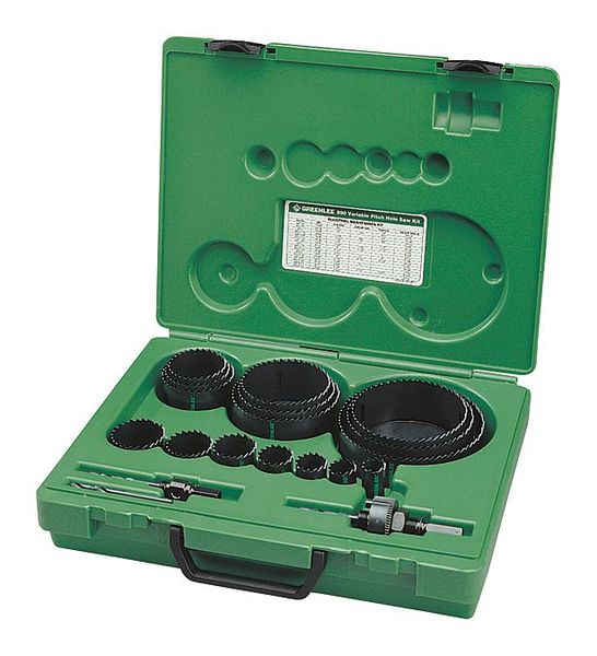 Hole Saw Maintenance Kit, Bi-Metal, 20 pcs