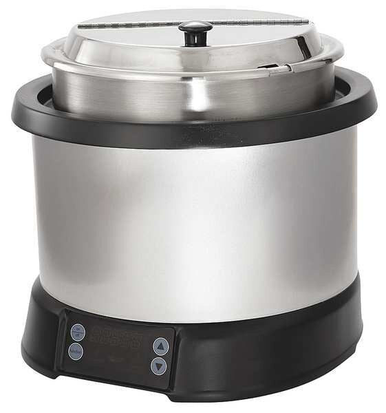 Induction Rethermalizer, Silver, 11 qt.