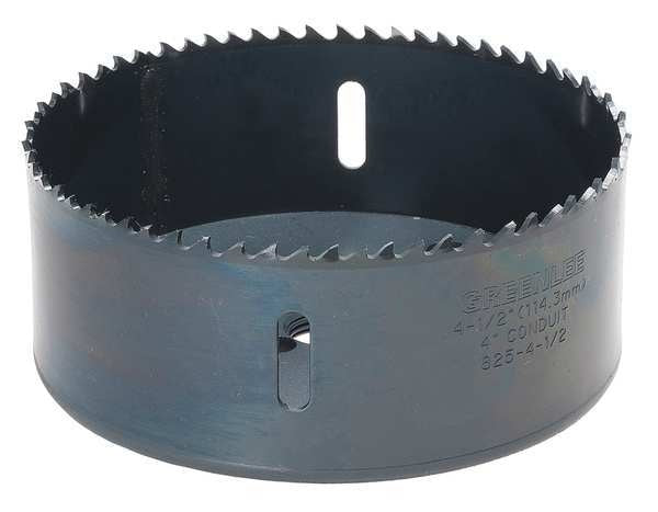 Hole Saw, 4-1/2 in. Dia., Variable Pitch