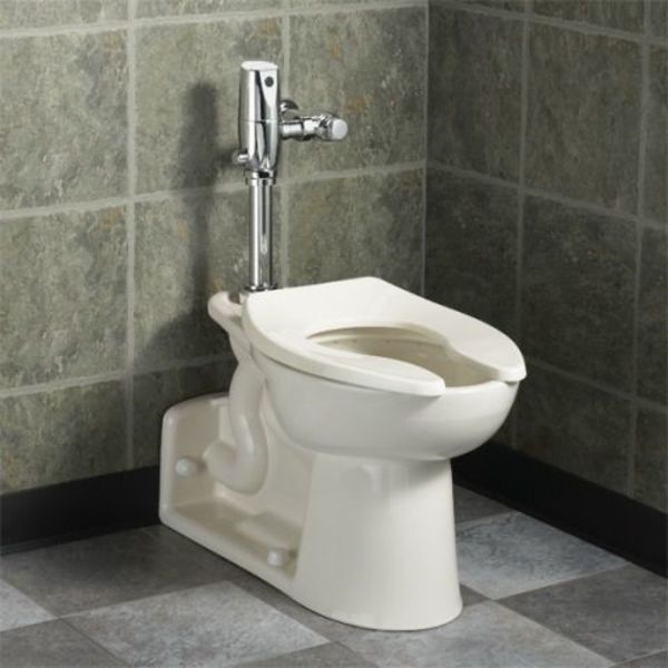 Toilet Bowl, 1.1/1.6 gpf, Flush Valve, Floor Mount, Elongated, White
