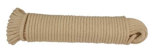 Rope, Cotton, 5/32in Dia, 100 ft.