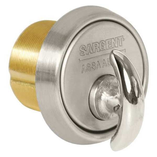 Mortise Cylinder, Satin Chrome, Grade 1
