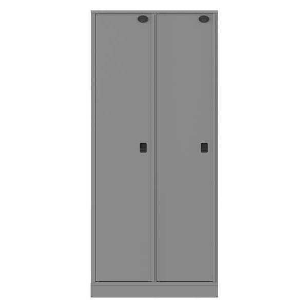 Evidence Locker, 82in.H, Gray