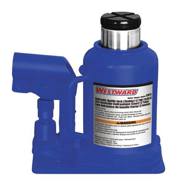 Bottle Jack, 20 Tons, 7-1/8in.L