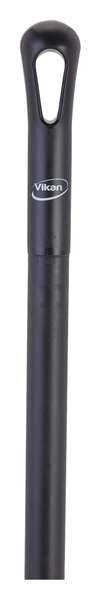 1300mm Color Coded Handle, 1 1/4 in Dia, Black, Polypropylene