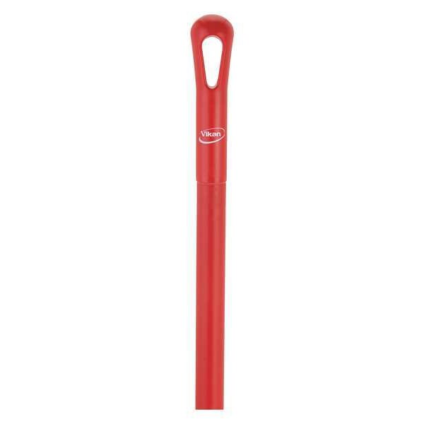 1700mm Color Coded Handle, 1 1/4 in Dia, Red, Polypropylene