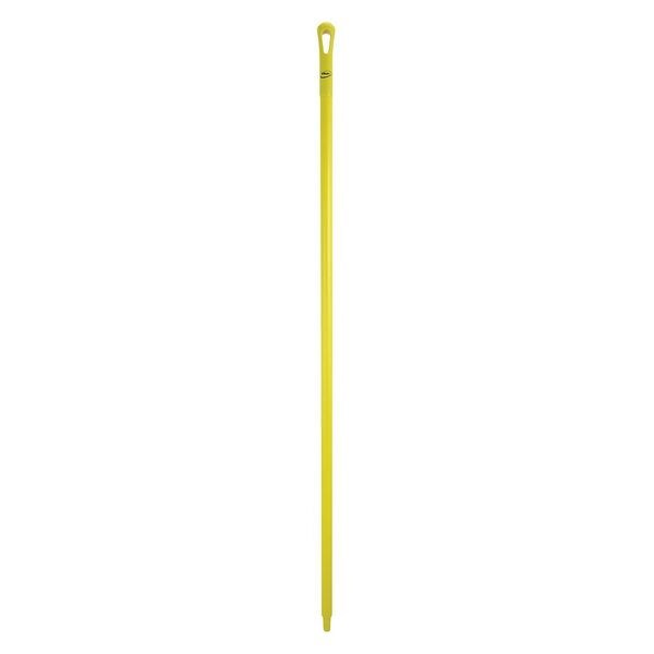 1700mm Color Coded Handle, 1 1/4 in Dia, Yellow, Polypropylene